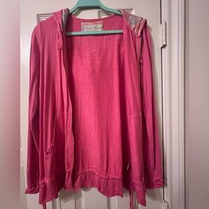 Pink Evys Tree Jacket with Paisley hood